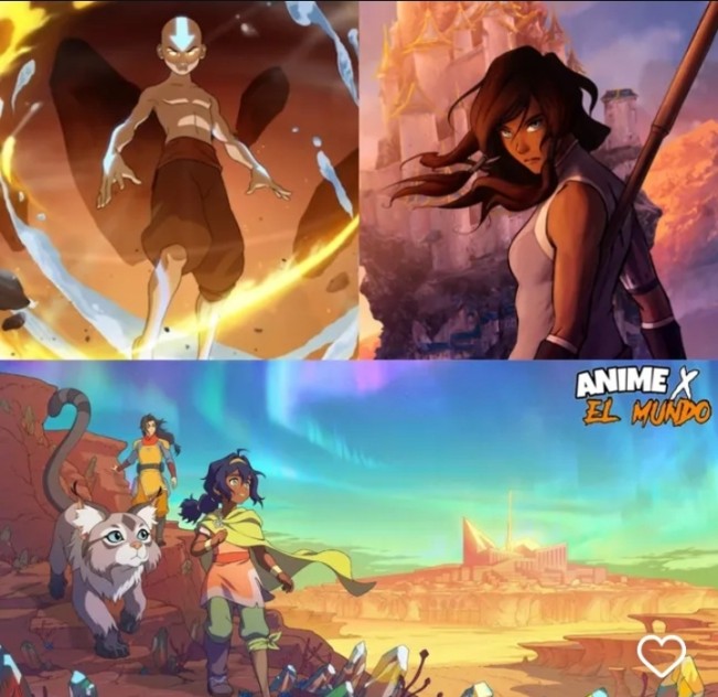 Ilustrasi Avatar: Seven Havens dan dua pendahulunya. [Instagram]